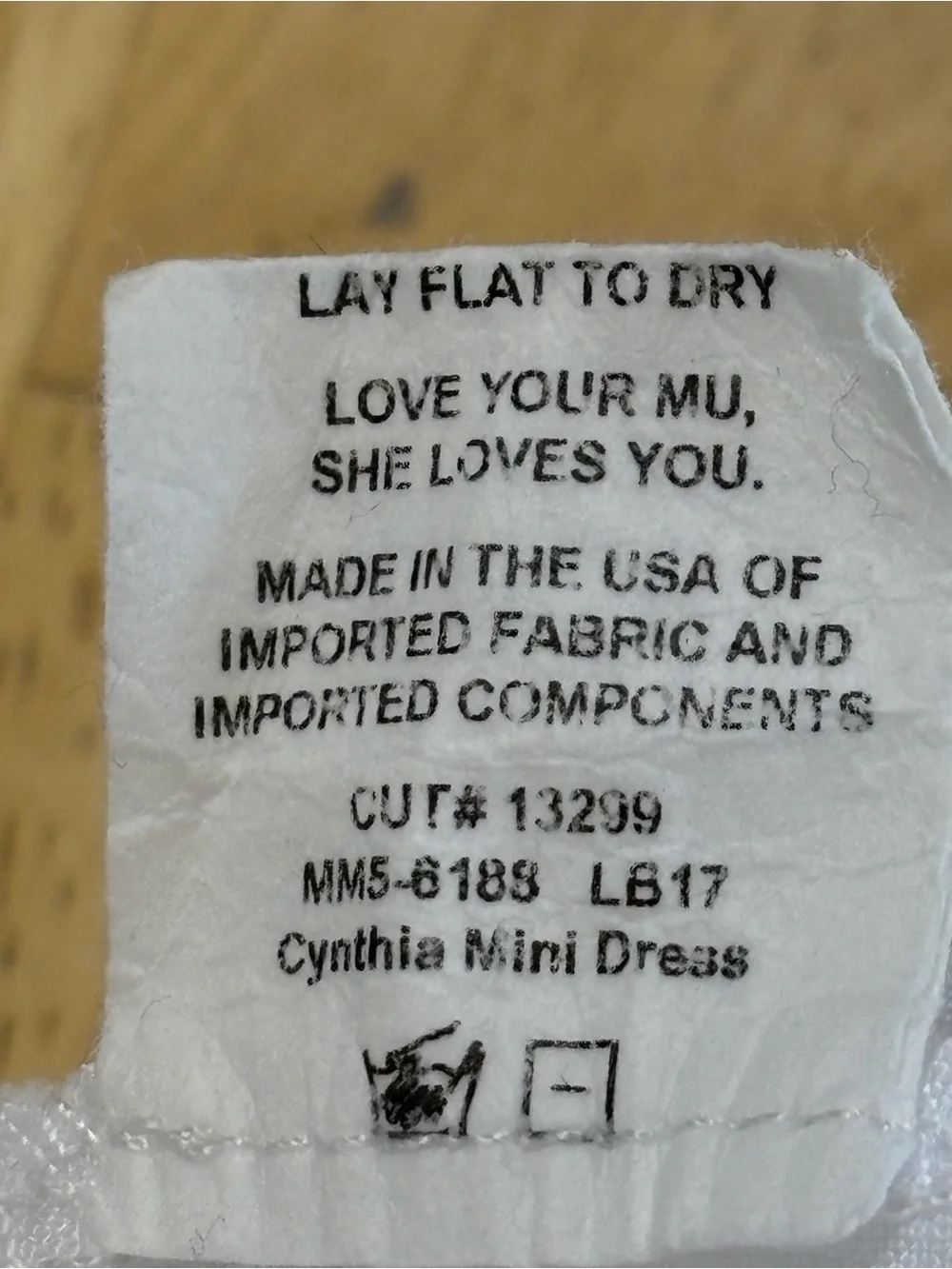EUC Show Me Your Mumu Cynthia Lace Keyhole Mini Dress French Vanilla